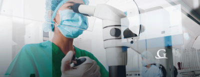 Doctor Examining X-rays Stock Photo